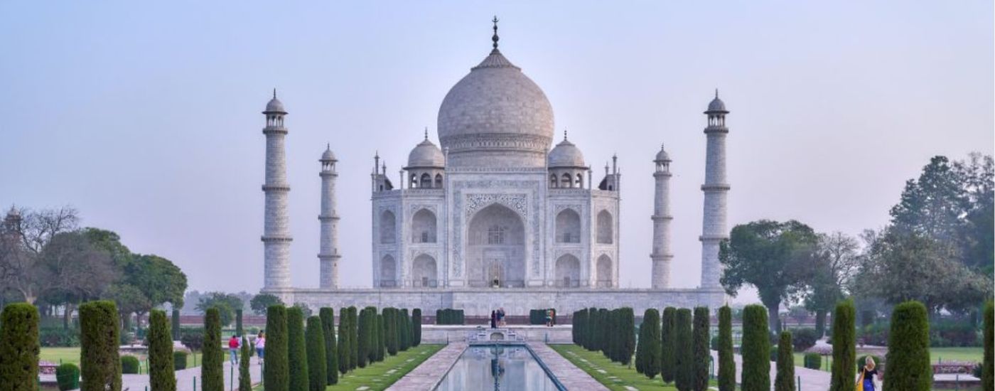 Taj Mahal, una de las siete maravillas del mundo moderno