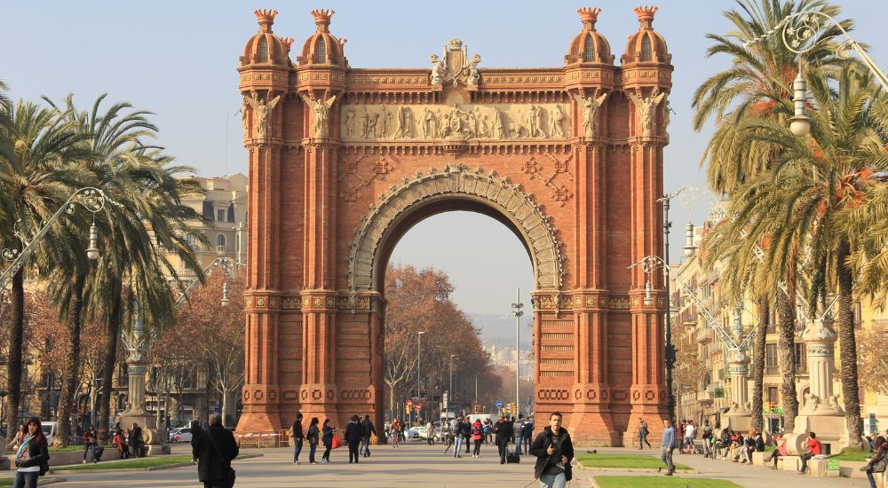 Arco de triunfo Barcelona
