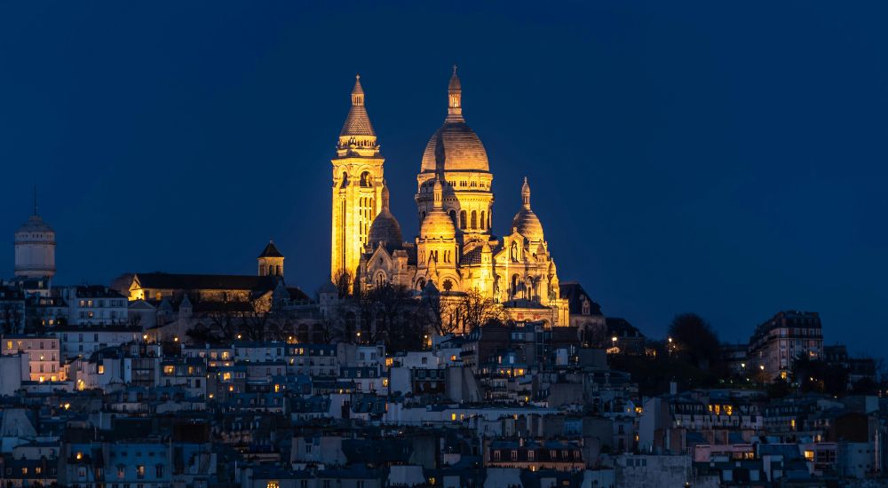 Basílica del Sagrado Corazón Montmartre Paris
