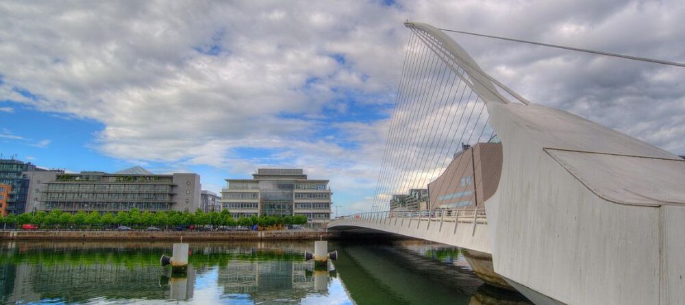 Samuel Beckett Bridge Dublín