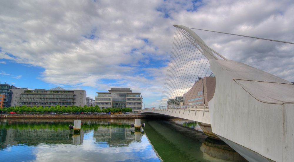 Samuel Beckett Bridge Dublín