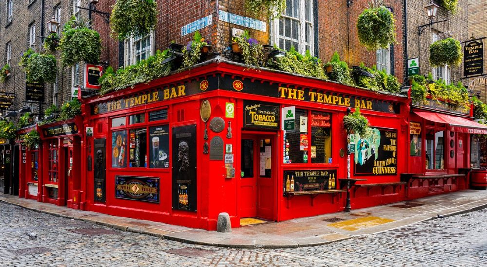 The Temple Bar Dublín