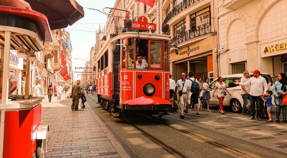 Istiklal Caddesi Estambul