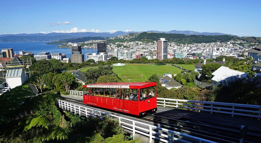 Cable Car de Wellington Nueva Zelanda
