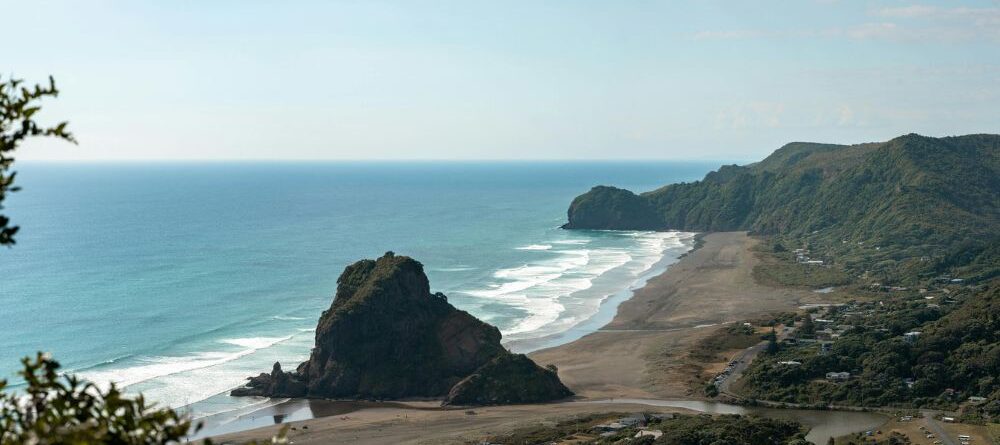 Piha Beach Auckland Nueva Zelanda