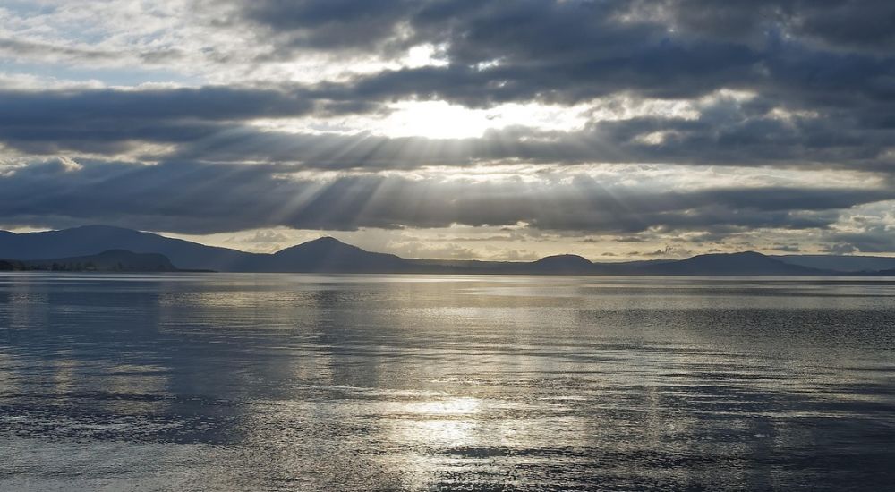 lago taupo Nueva Zelanda