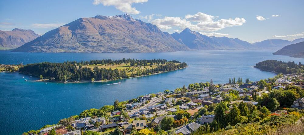 Lago Wakatipu Queenstown Nueva Zelanda
