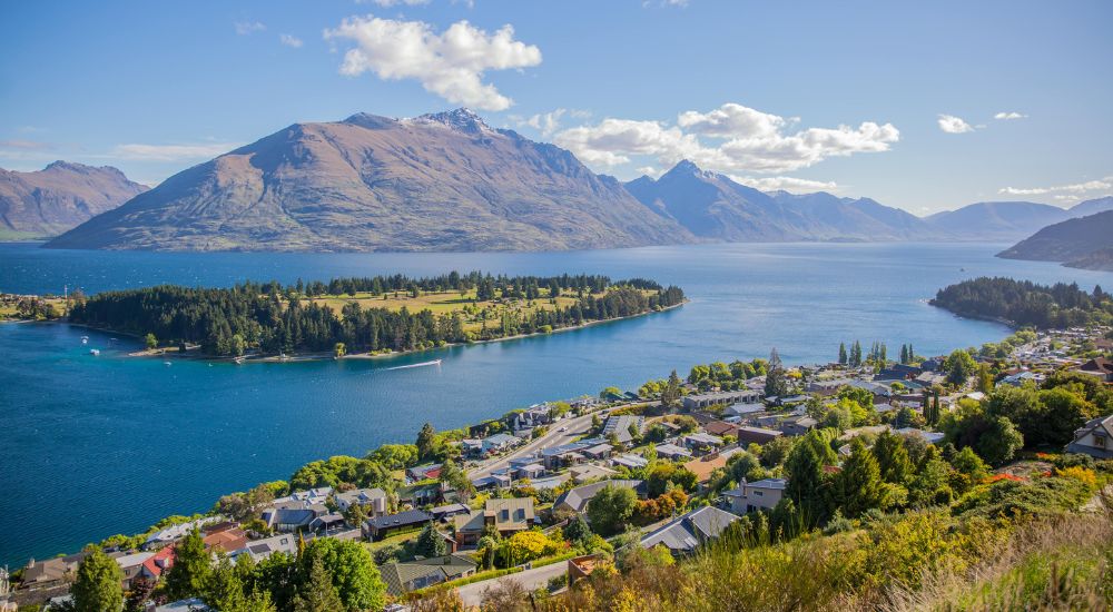 Lago Wakatipu Queenstown Nueva Zelanda