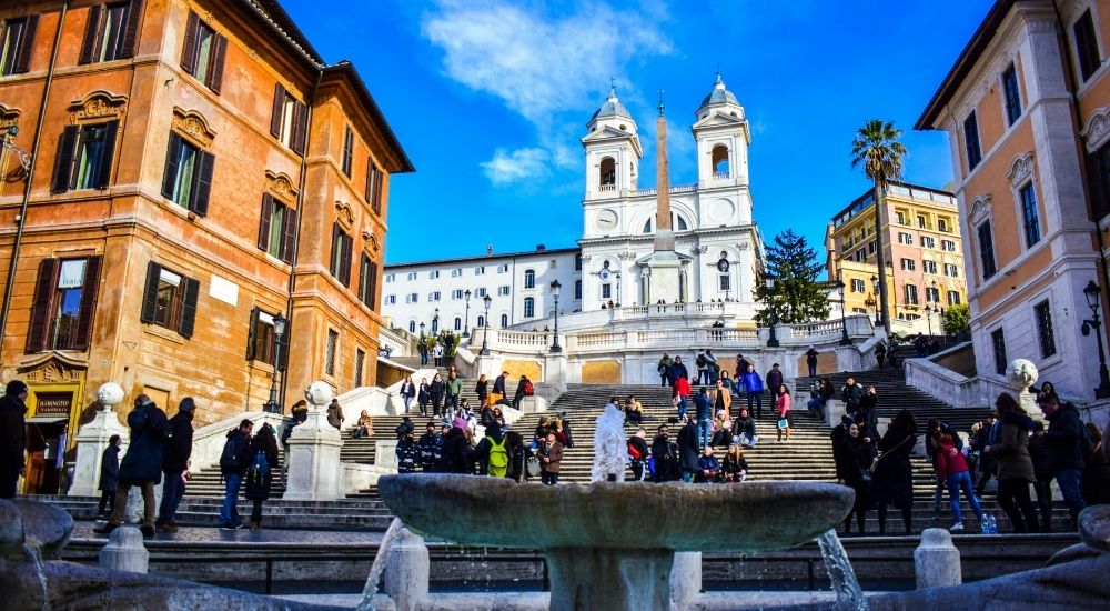 Trinità dei Monti Scalinata Roma