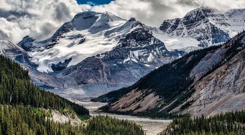 Campo de hielo Columbia Canadá