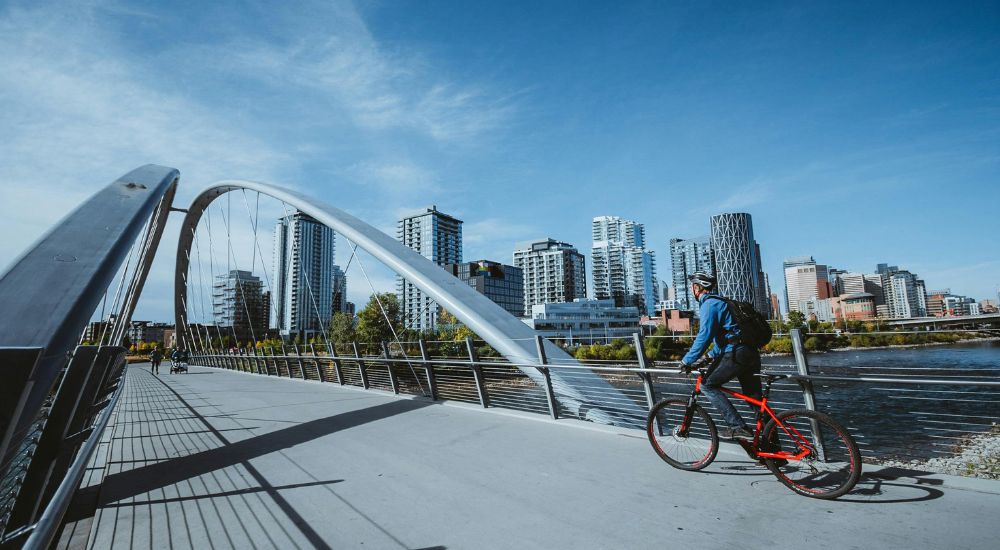 George C. King Bridge Calgary Canadá