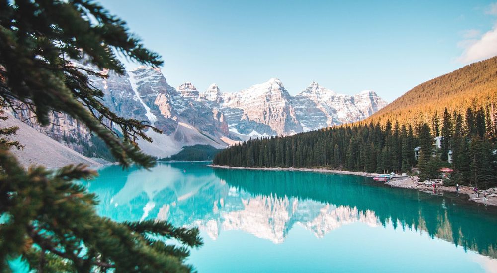 Lago Moraine Canadá