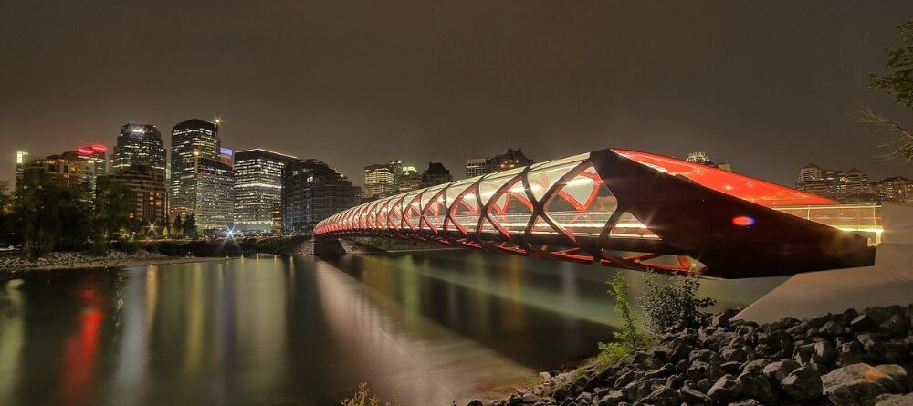 puente de la paz Calgary Canadá